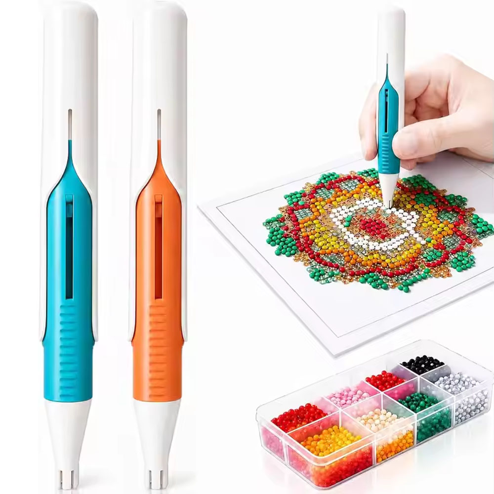 Diy Electronics Starter Kit - Automatic Diamond Painting Pen Bead Dispenser