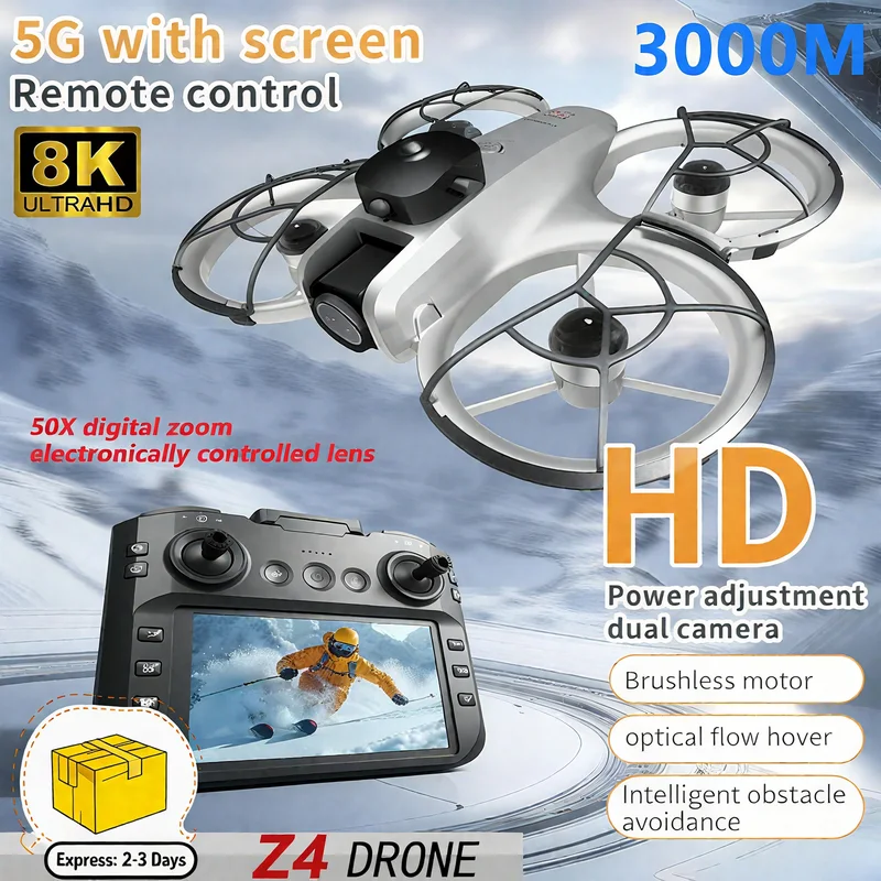 New MINI Z4 Drone 4K Professio - Diy Rc Electronics review and price