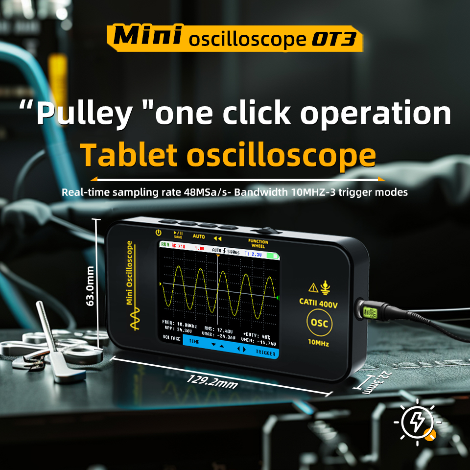 BSIDE OT3 Handheld Oscilloscop - Oscilloscope Dso Mini review and price
