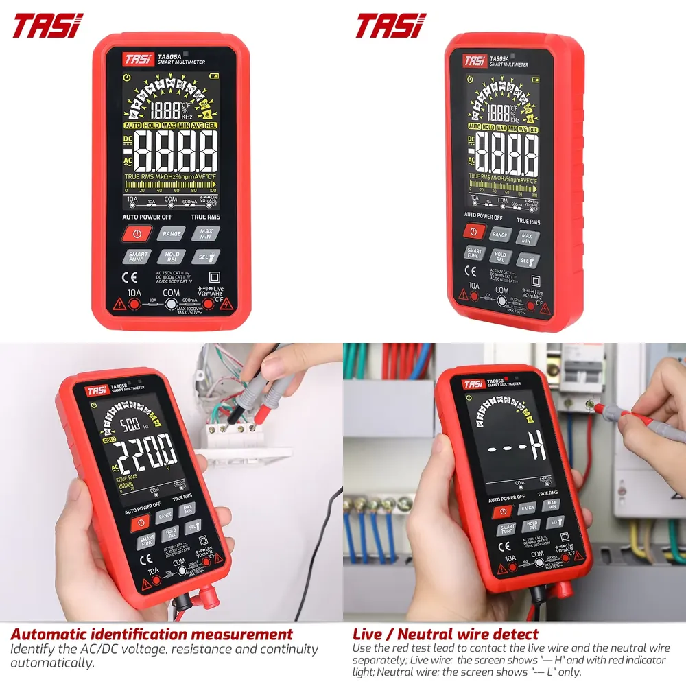 TASI TA805A Smart Digital Mult - Multimeter Digital review and price