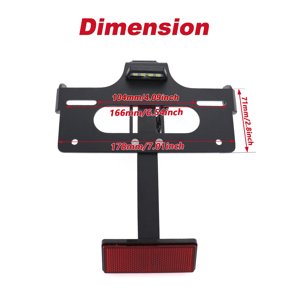 License Plate Holder Bracket L - Led Assortment Kit review and price