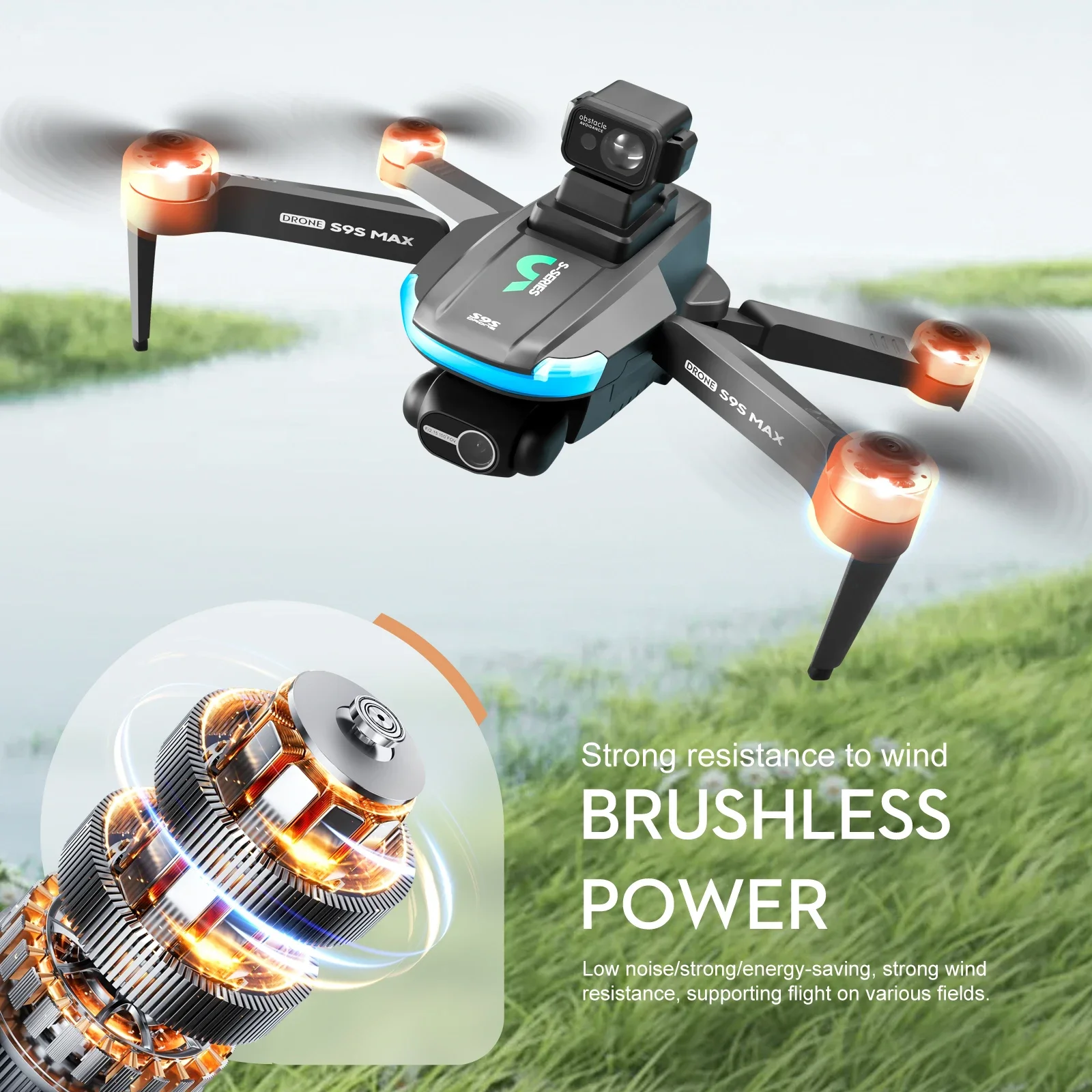 NEW S9S MAX MINI Drone 4K 2-Ax - Diy Rc Electronics review and price