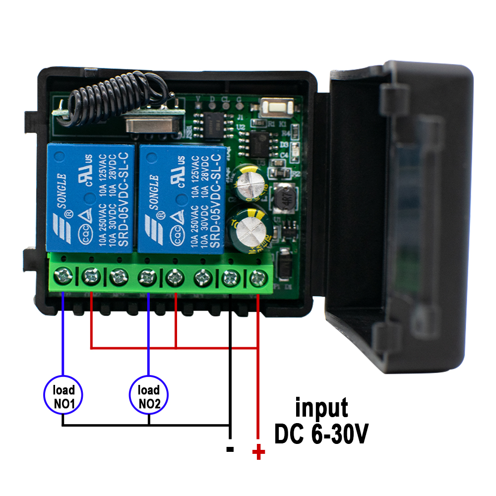 1~10pcs 2 Channel 433MHz RF Re - Diy Rc Electronics review and price