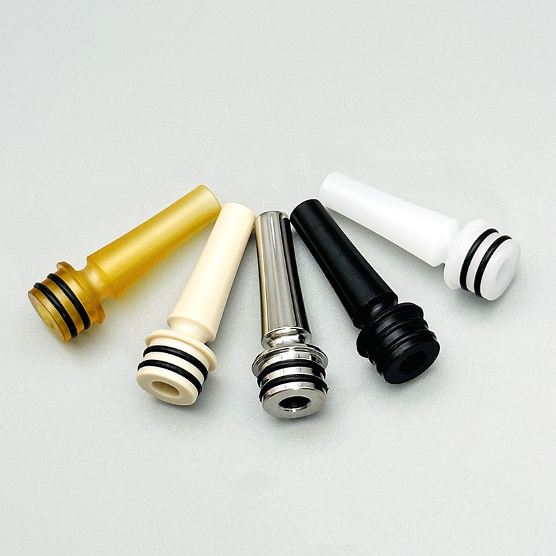 DIY 510 long drip tip PEI POM  - Diy Vape Electronics review and price