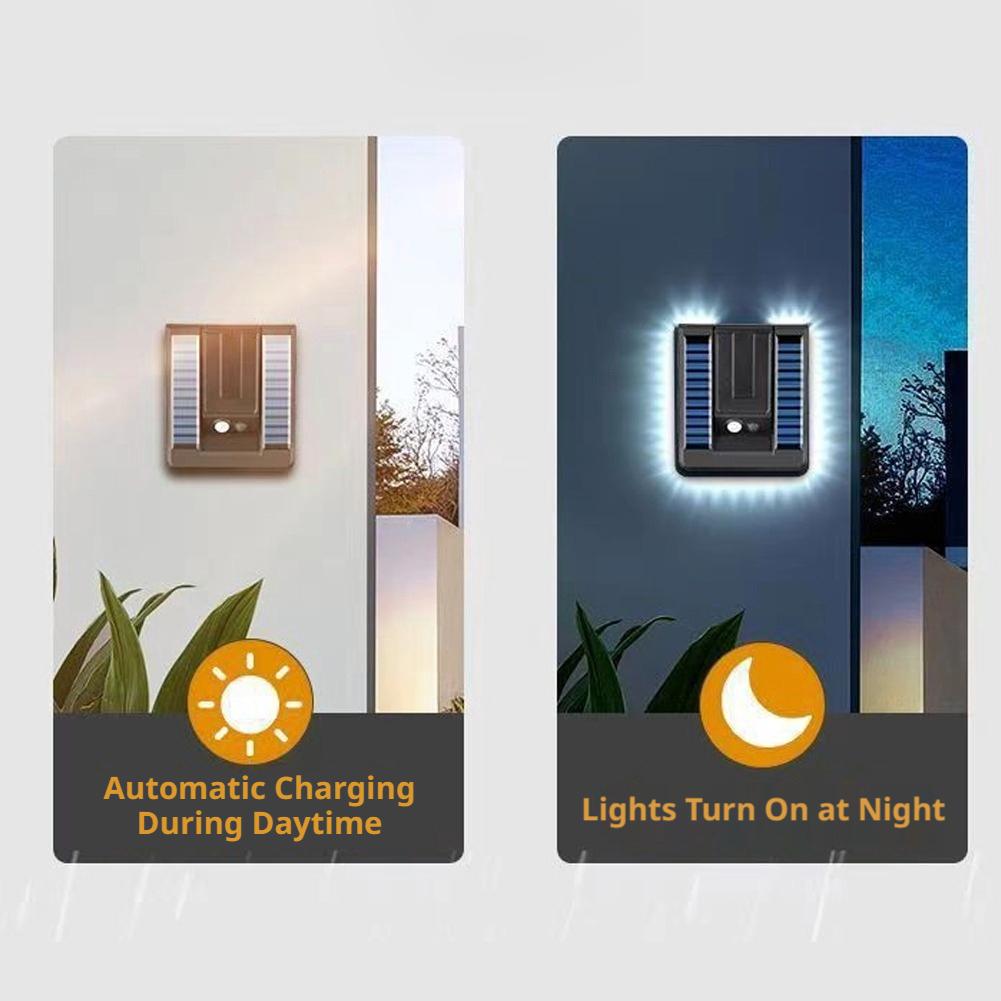 Foldable LED 120° Solar Light  - Ldr Light Sensor review and price