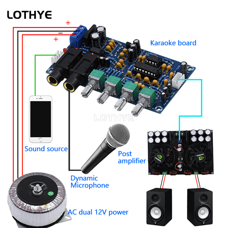 PT2399 Microphone Amplifier Bo - Diy Electronics Audio review and price