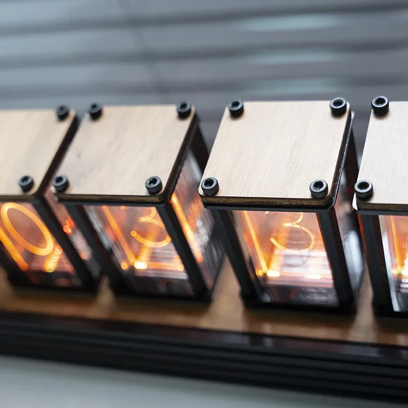 Luxury Nixie Glow Tube Clock W - Diy Electronics Table review and price