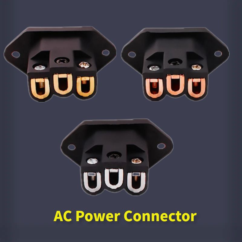 3 Pin AC Power Connector Audio - Diy Electronics Audio review and price