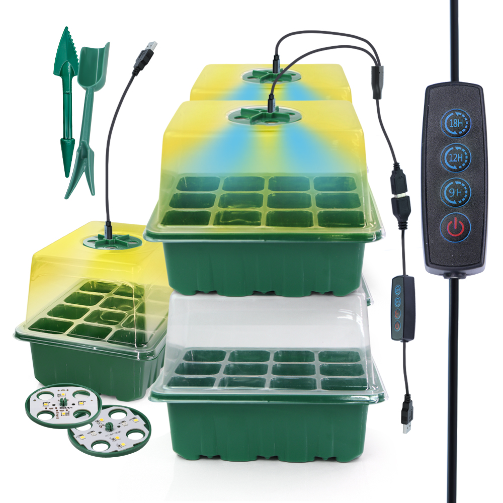LED Nursery Pots with Grow Lig - Led Assortment Kit review and price