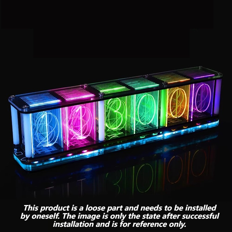 Glow Tube Clock Kit DIY Electr - Diy Electronics Table review and price