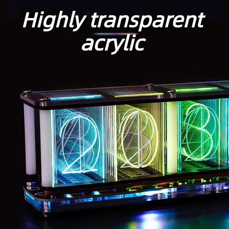 Glow Tube Clock Kit DIY Electr - Diy Electronics Table review and price