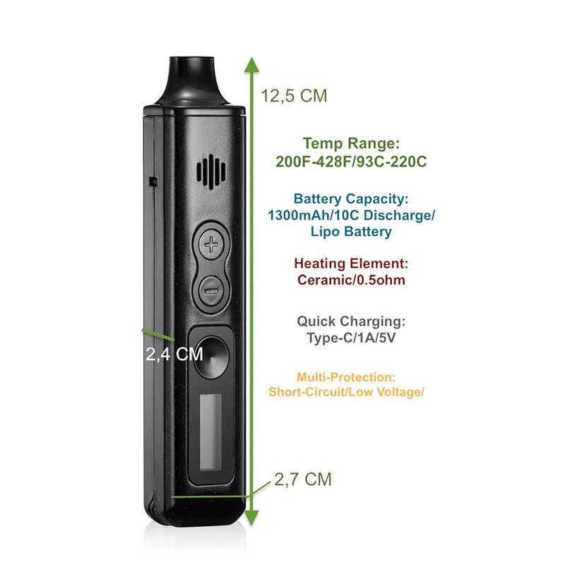 Anix Taurus Dry Herb Vaporizer - Diy Vape Electronics review and price