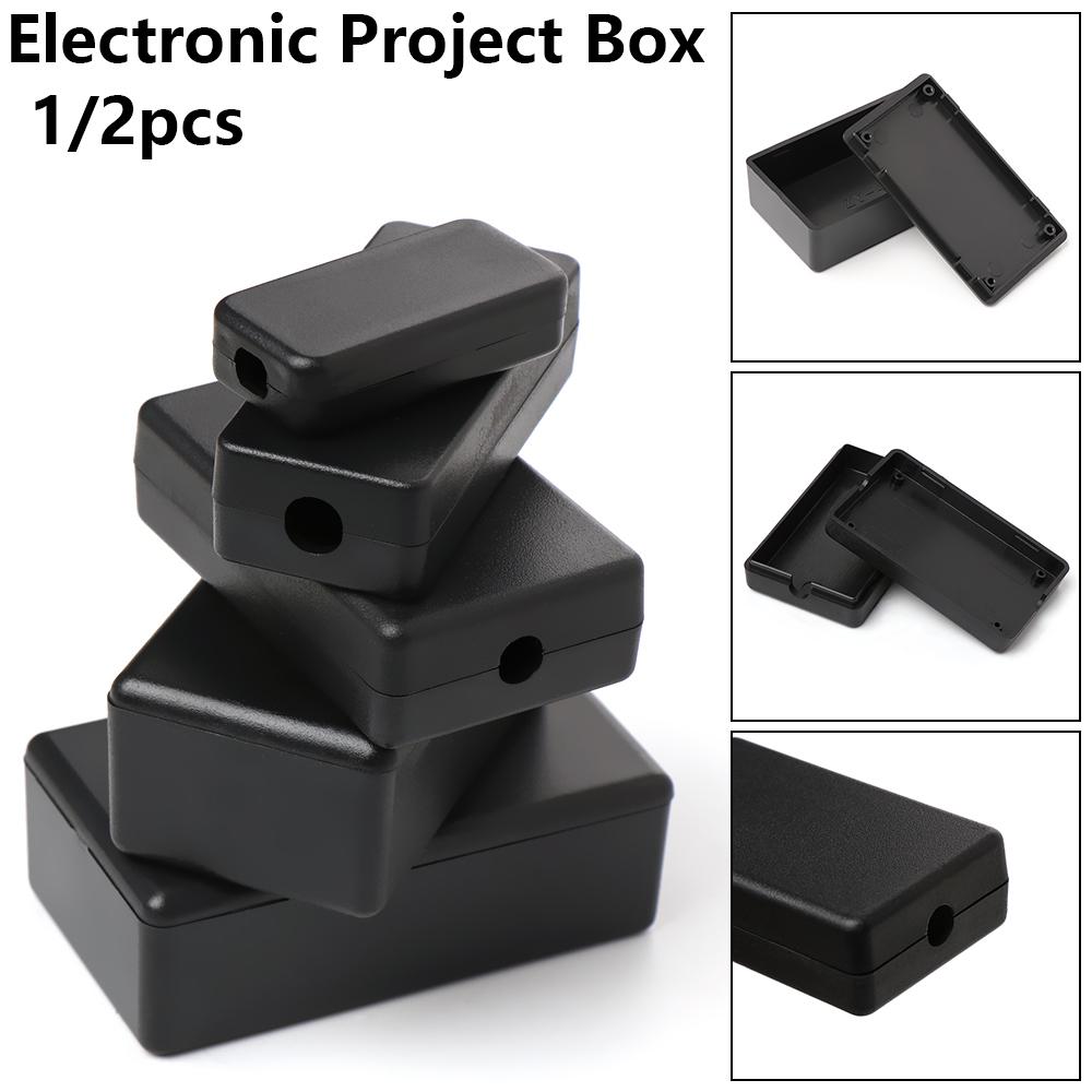 1/2pcs Plastic Waterproof Blac - Diy Electronics Supplies review and price
