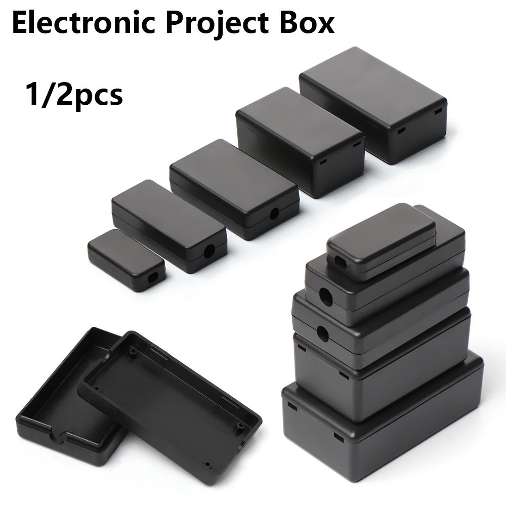1/2pcs Plastic Waterproof Blac - Diy Electronics Supplies review and price
