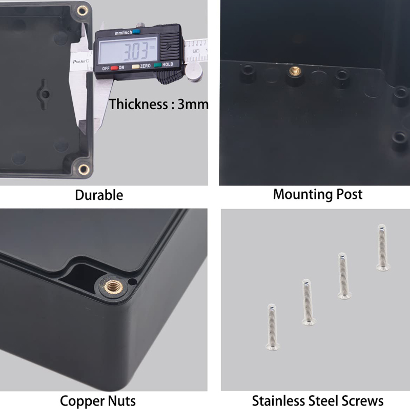 Waterproof Junction Box ABS Pl - Diy Electronics Project review and price